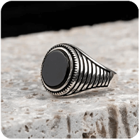 Men's Silver Finger Ring